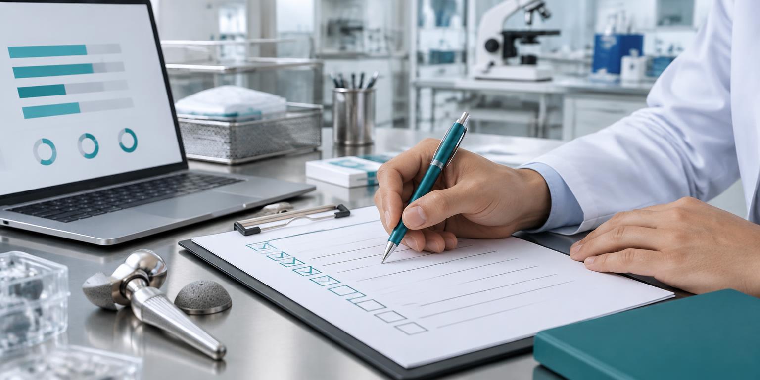 Illustrative quality readiness assessment with a scored checklist and readiness dashboard